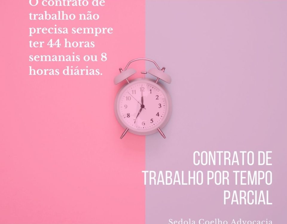 Contrato de trabalho por tempo parcial