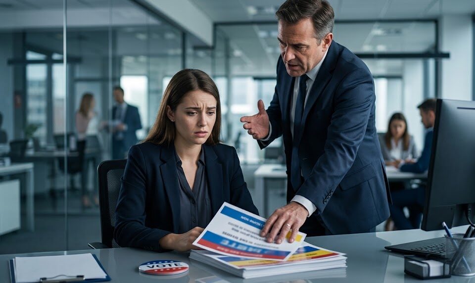 assédio político no trabalho